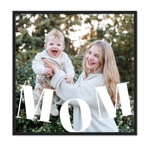 Typo Frame Mom