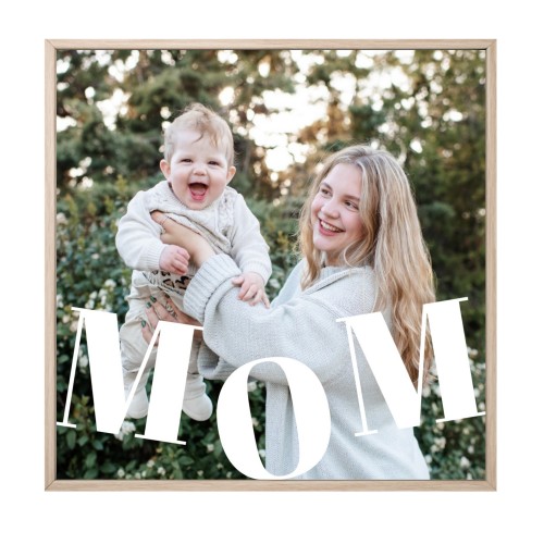 Typo Frame Mom