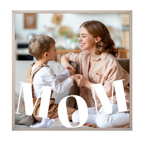 Typo Frame Mom