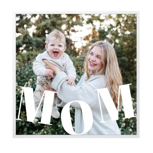 Typo Frame Mom