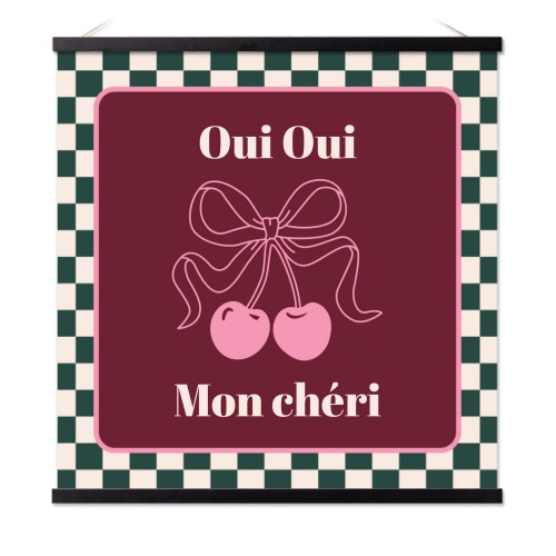 Checker Cherie Mood Text - Only