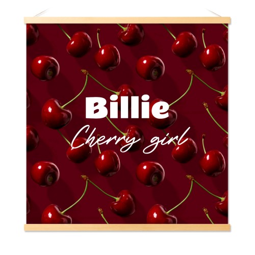 Cherry Coded Pattern Text - Only