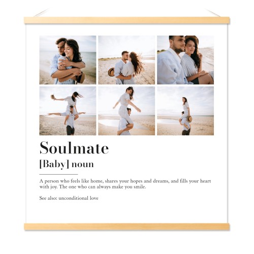 Poster with Magnetic hanger 60 x 60 cm Wood Poster with Magnetic hanger 60 x 60 cm Wood