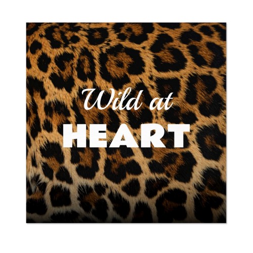 Wild Print - Text Only