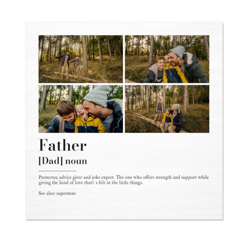 Dictionary Definition with 4 photos