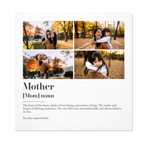 Dictionary Definition with 4 photos