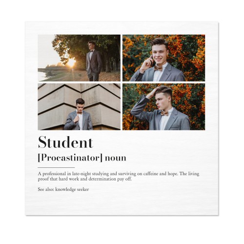 Dictionary Definition with 4 photos