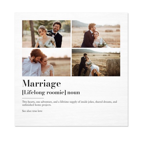 Dictionary Definition with 4 photos