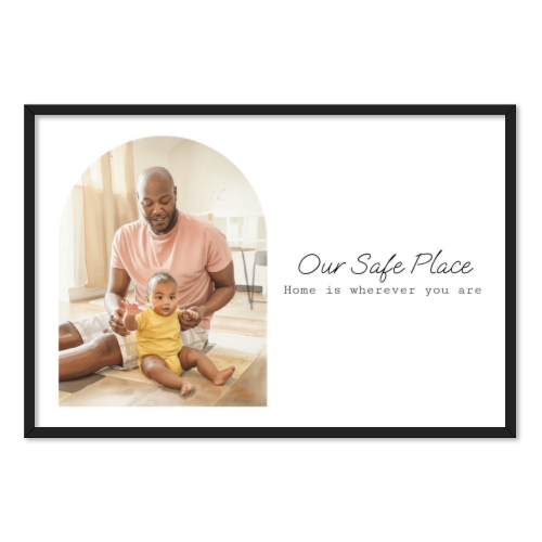 AI Poster 30x20 with black frame AI Poster 30x20 with black frame
