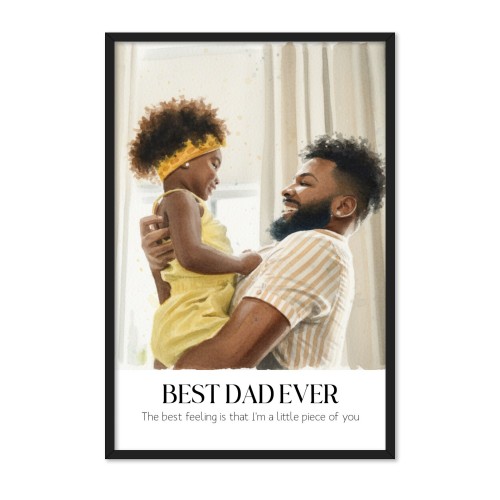 AI plakat 30x20 med sort ramme