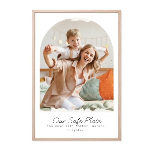 AI poster 30x45 med vit ram