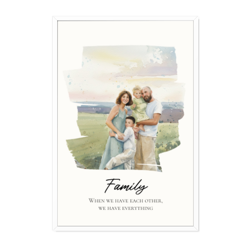 AI Poster 30x20 with white frame AI Poster 30x20 with white frame