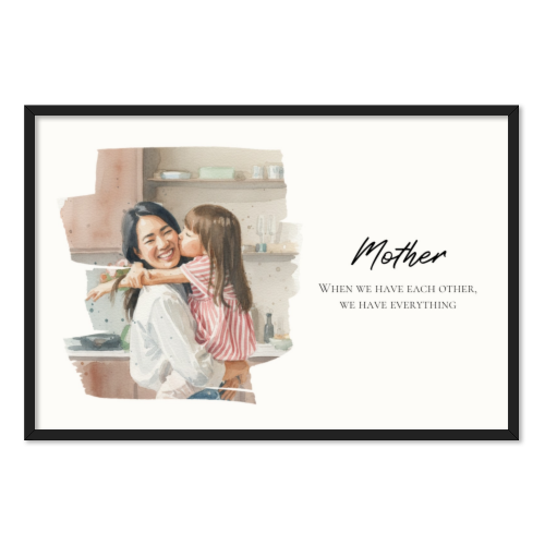 AI Poster 30x45 with black frame AI Poster 30x45 with black frame