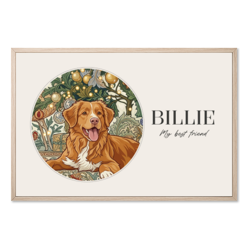 AI Poster 30 x 45 with wooden frame AI Poster 30 x 45 with wooden frame