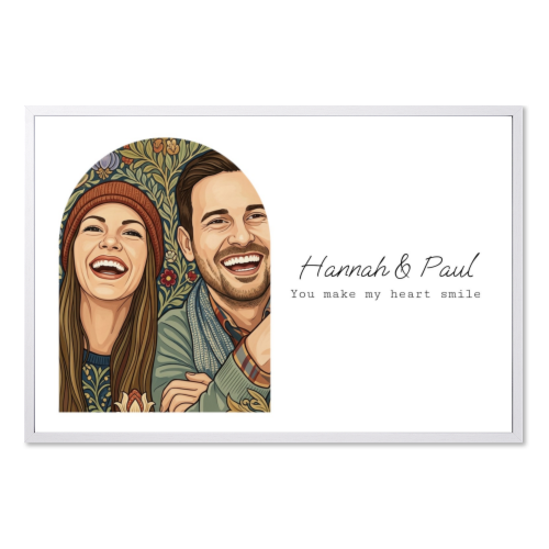 AI Poster 30 x 45 with white frame AI Poster 30 x 45 with white frame