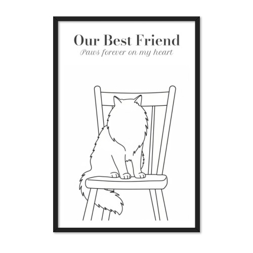 AI Poster 30x45 with black frame AI Poster 30x45 with black frame
