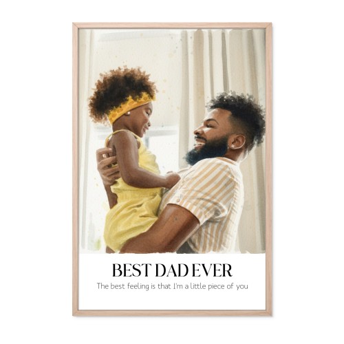 AI plakat 30 x 45 med træramme