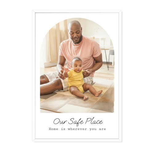 AI plakat 30 x 45 med hvid ramme