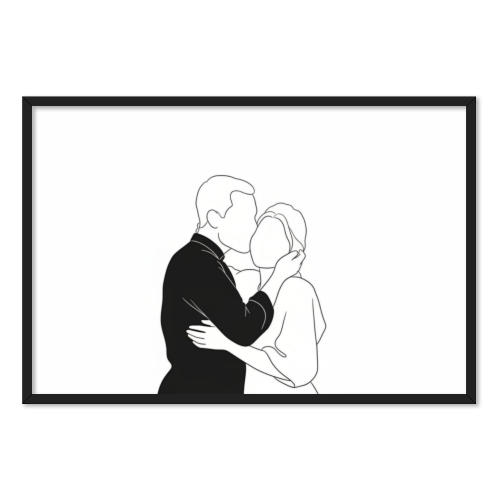 AI plakat 40 x 60 med sort ramme AI plakat 40 x 60 med sort ramme