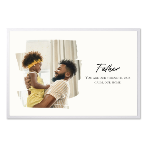 AI Poster 40 x 60 with white frame