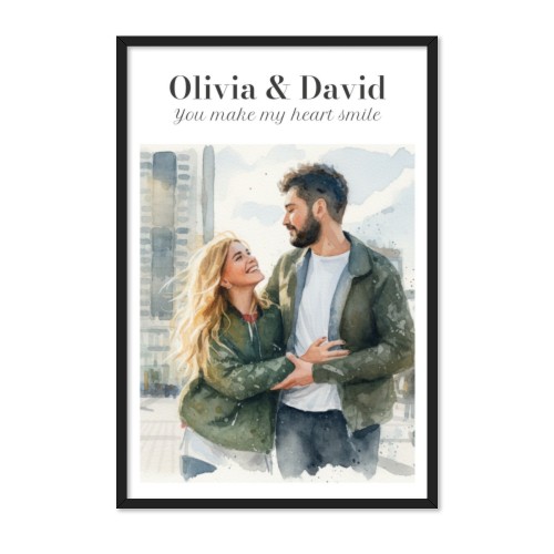 AI Poster 40 x 60 with black frame AI Poster 40 x 60 with black frame