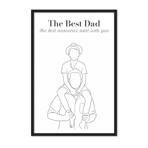 AI plakat 40 x 60 med sort ramme