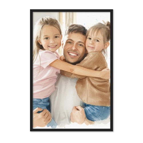 AI Poster 40 x 60 with black frame