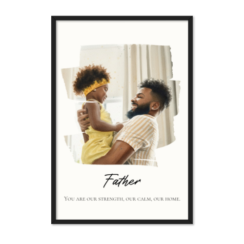 AI Poster 40 x 60 with black frame