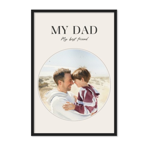 AI Poster 40 x 60 with black frame