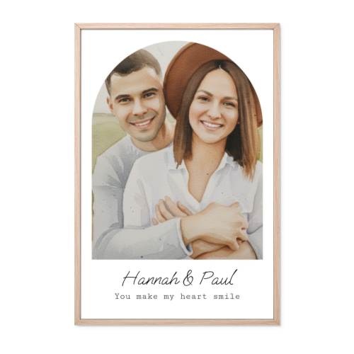 AI Poster 40 x 60 with wooden frame AI Poster 40 x 60 with wooden frame