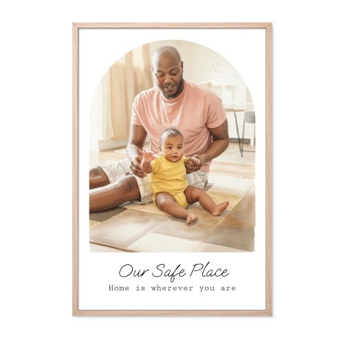 AI plakat 40 x 60 med træramme