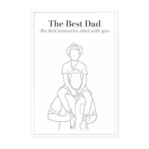 AI plakat 40 x 60 med hvid ramme