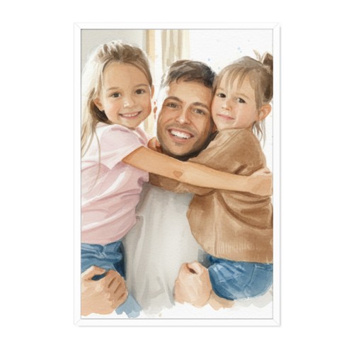 AI Poster 40 x 60 with white frame