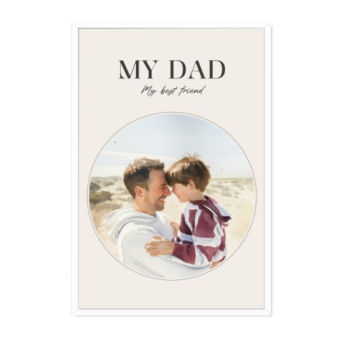 AI Poster 40 x 60 with white frame