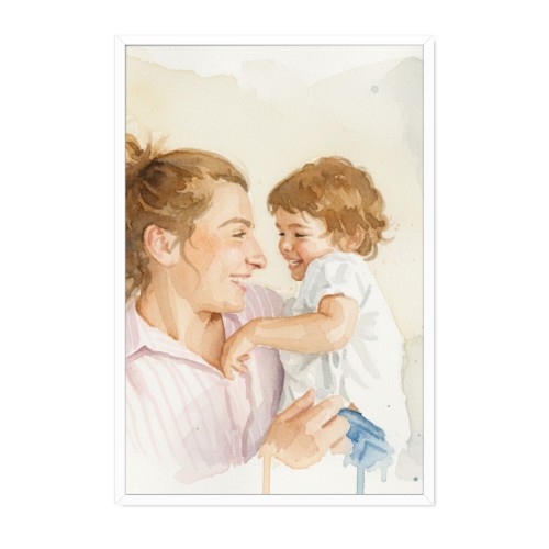 AI poster 40 x 60 med vit ram