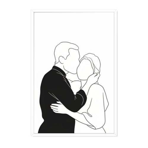 AI Poster 40 x 60 with white frame AI Poster 40 x 60 with white frame