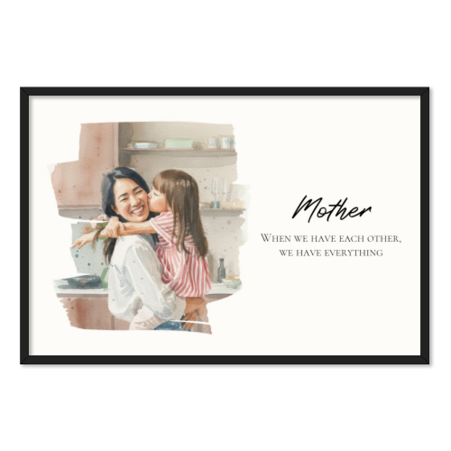 AI Poster 50 x 75 with black frame AI Poster 50 x 75 with black frame