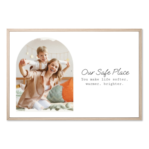 AI Poster 50 x 75 with wooden frame AI Poster 50 x 75 with wooden frame
