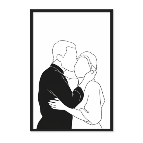 AI Poster 50 x 75 with black frame AI Poster 50 x 75 with black frame