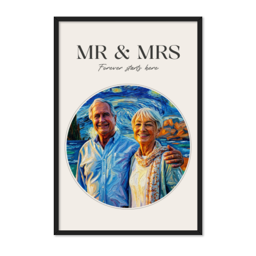 AI Poster 50 x 75 with black frame AI Poster 50 x 75 with black frame