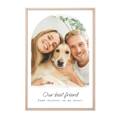 AI Poster 50 x 75 with wooden frame AI Poster 50 x 75 with wooden frame