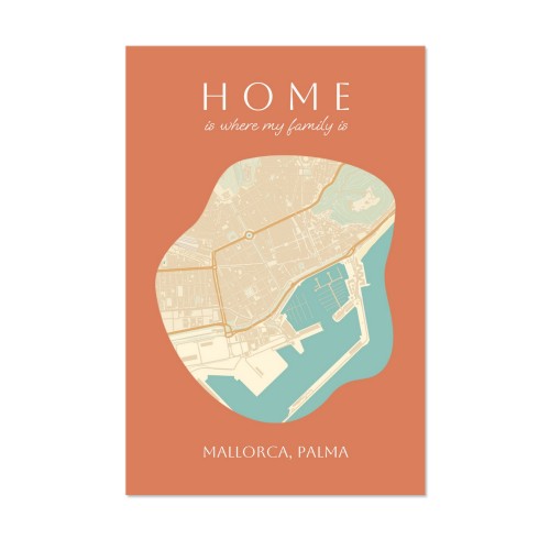 OrganicSilhouetteMapDesign