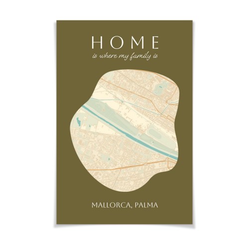 OrganicSilhouetteMapDesign