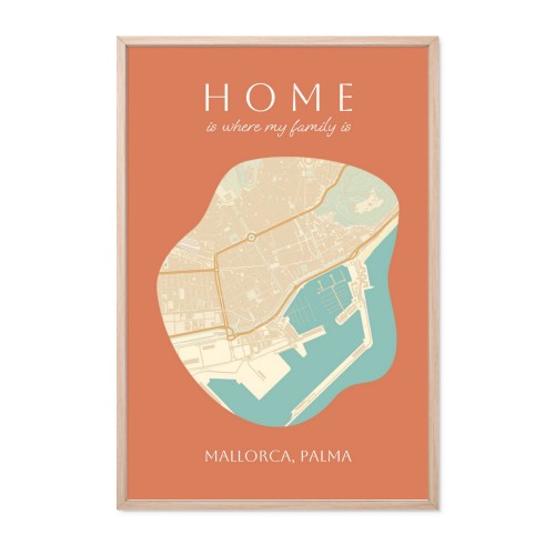 OrganicSilhouetteMapDesign