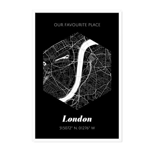 Hexagon Map Design Hexagon Map Design