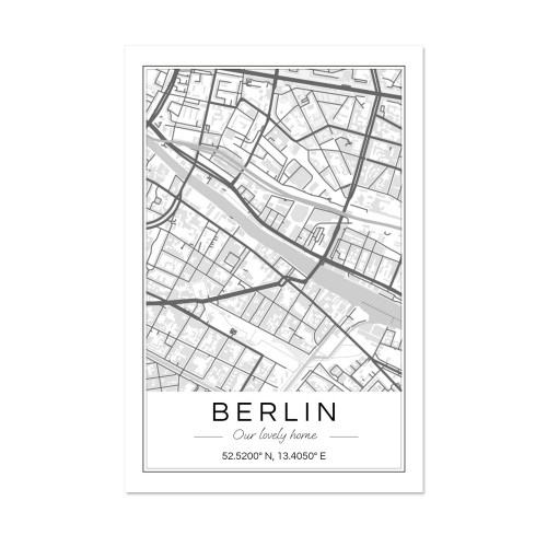 Kartposter alu 40 x 60 Kartposter alu 40 x 60