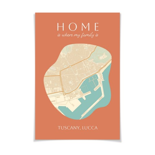 Affiche carte 40 x 60