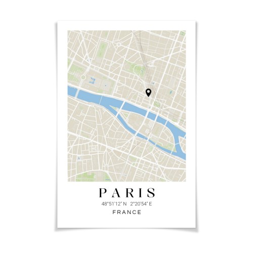 Minimalistic Map Design