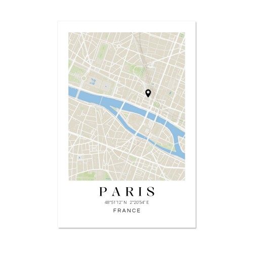 Minimalistic Map Design