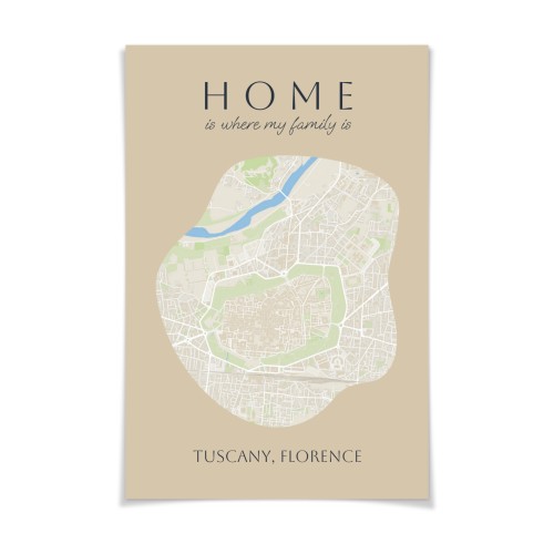 OrganicSilhouetteMapDesign